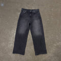 WASHED BLACK DENIM - REWORKED FIT